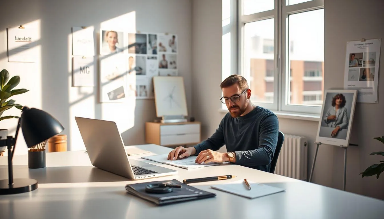 Tips Memilih dan Membuat Caption IG Cowok Cool (c) Ilustrasi AI