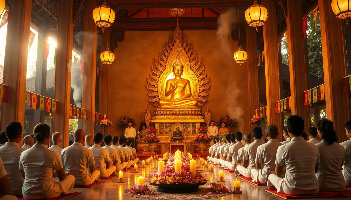 Pengertian dan Makna Caption IG Hari Raya Waisak (c) Ilustrasi AI