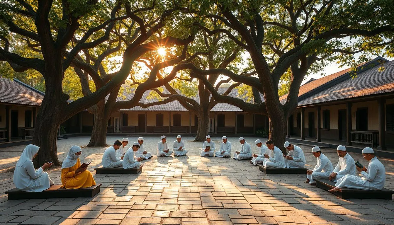 Caption IG Hari Santri tentang Ilmu dan Keberkahan (c) Ilustrasi AI