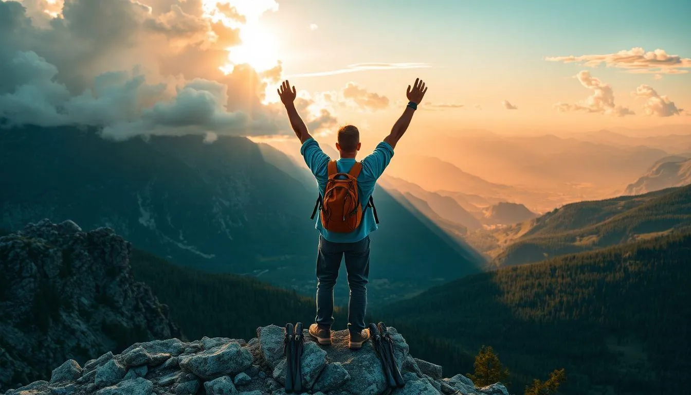 Caption IG Hiking Bahasa Inggris yang Keren (c) Ilustrasi AI