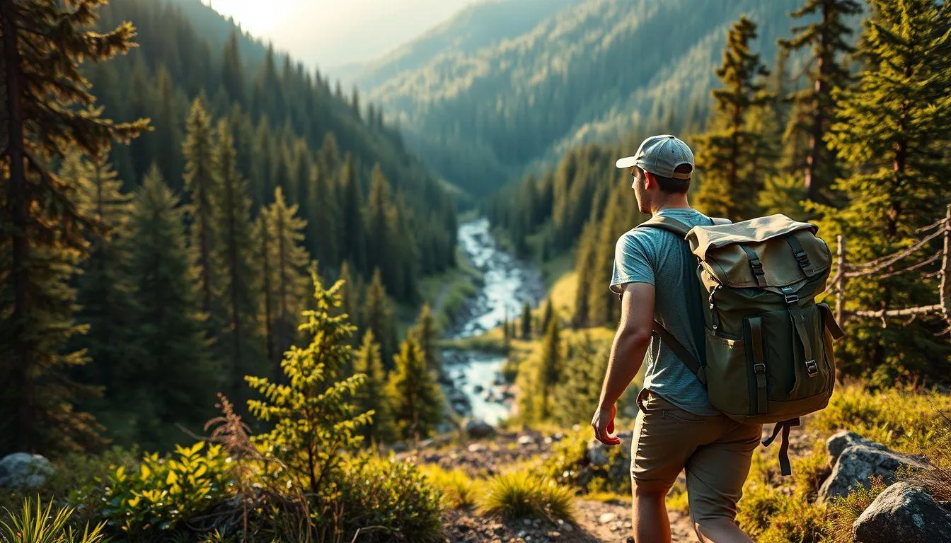 Caption IG Hiking dengan Pesan Lingkungan (c) Ilustrasi AI