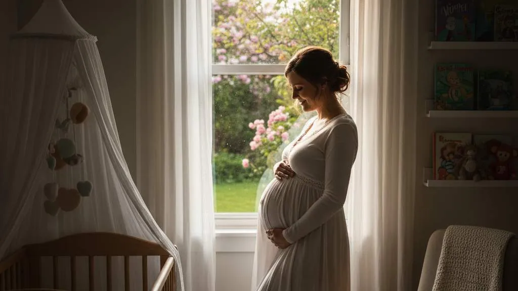 Caption untuk Berbagai Momen Kehamilan (c) Ilustrasi AI