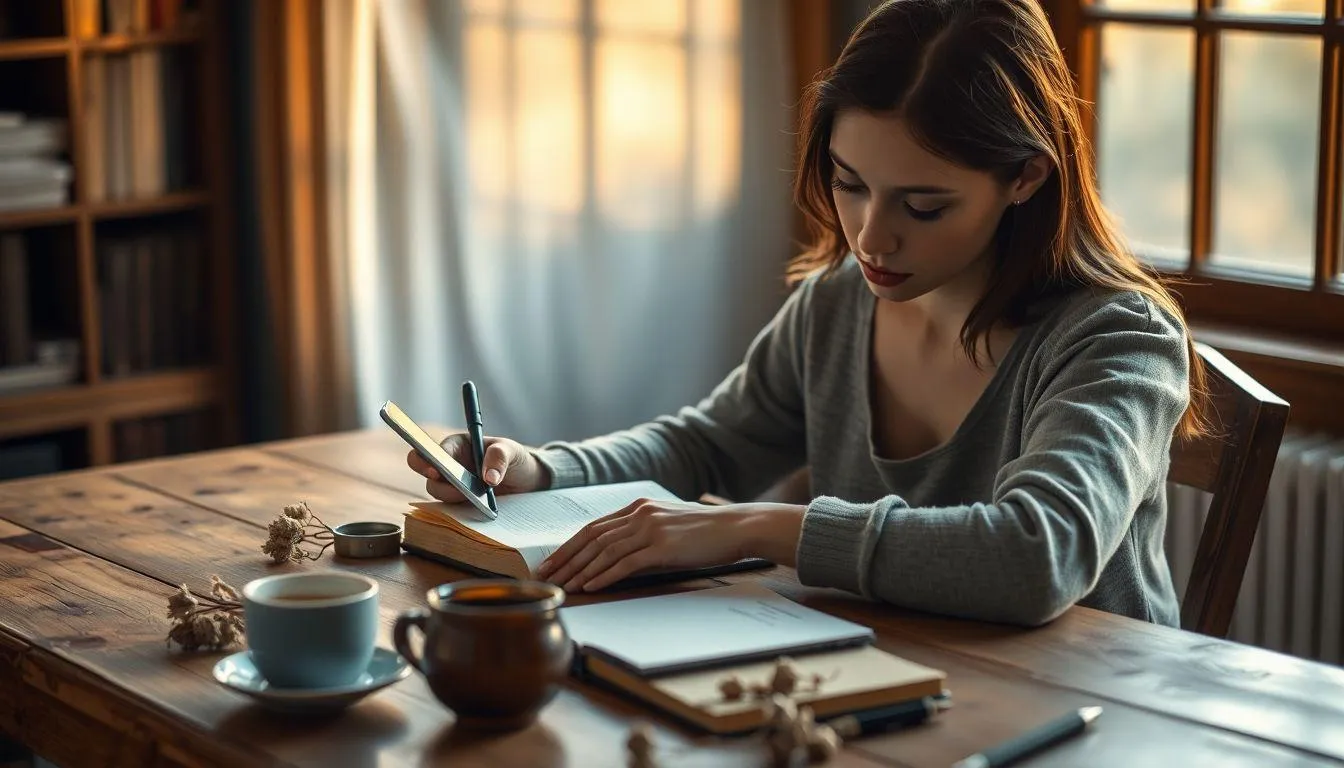 Tips Menulis Caption IG Kehilangan yang Bermakna (c) Ilustrasi AI