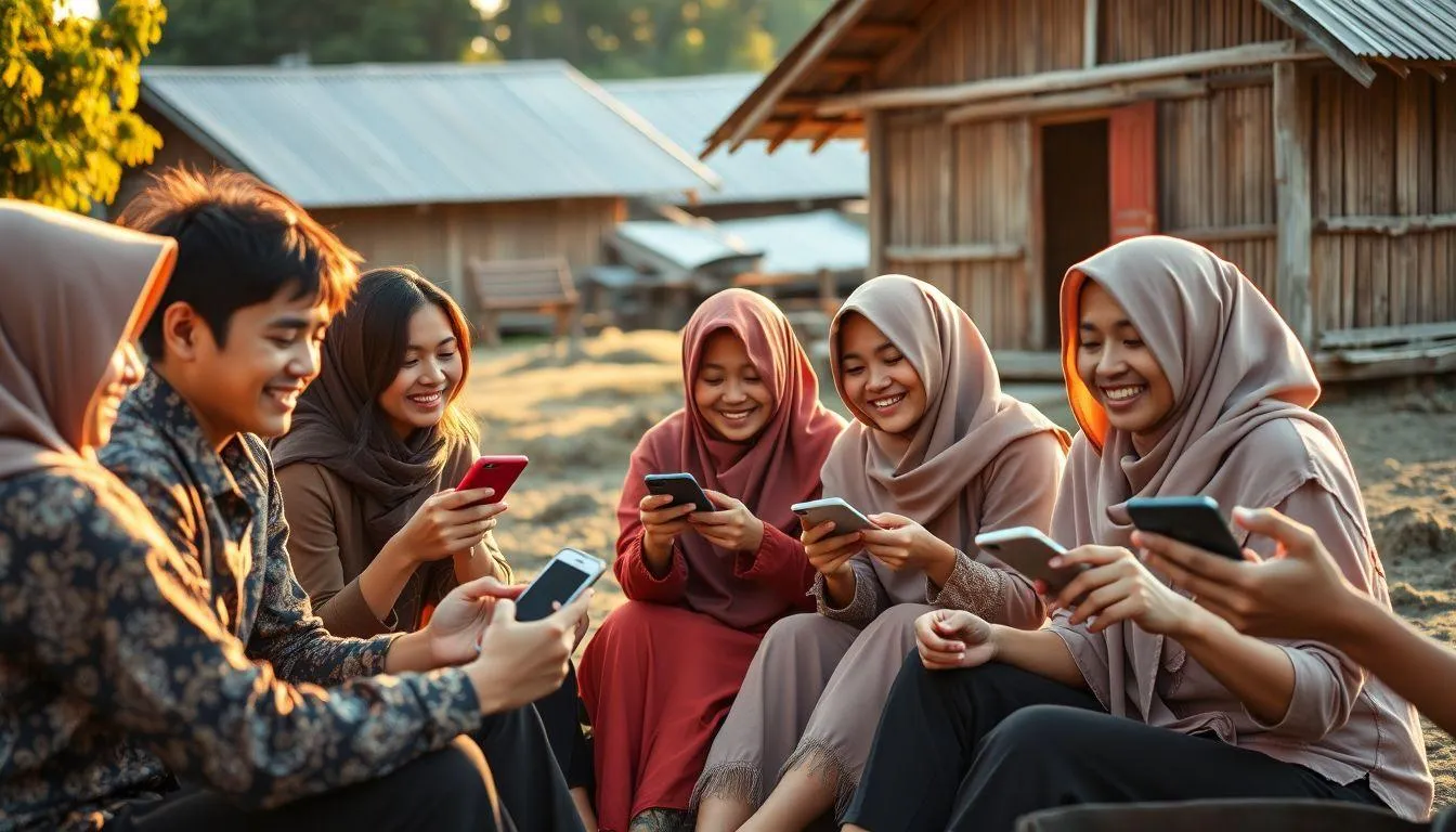 Jenis-Jenis Caption IG KKN yang Populer (c) Ilustrasi AI