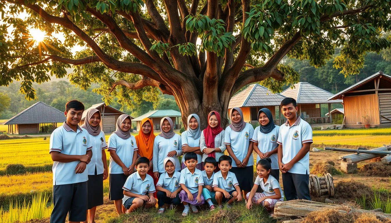 Contoh Caption IG KKN Inspiratif dan Motivasi (c) Ilustrasi AI