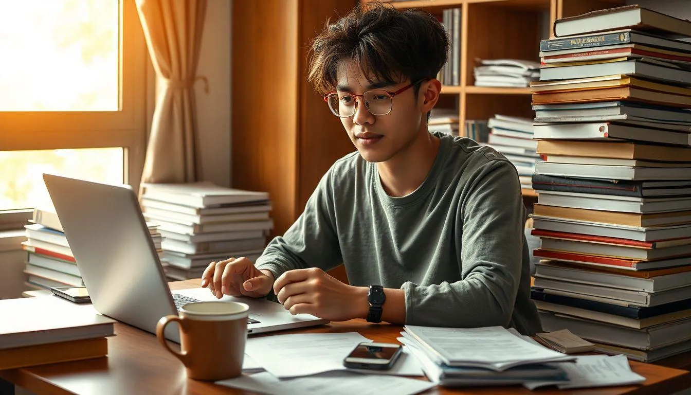 Pengertian dan Makna Caption IG Mahasiswa Akhir (c) Ilustrasi AI