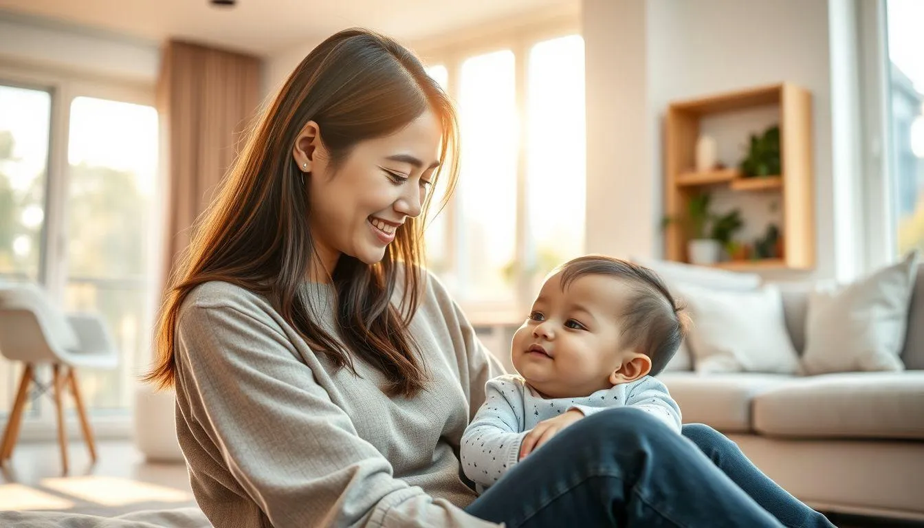 Jenis-Jenis Caption IG Mama Muda yang Populer (c) Ilustrasi AI