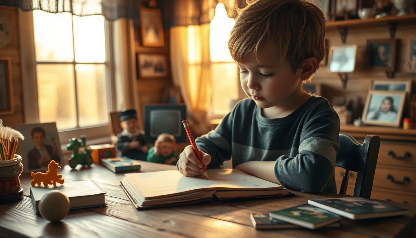 Tips Membuat Caption IG Masa Kecil yang Menarik (c) Ilustrasi AI