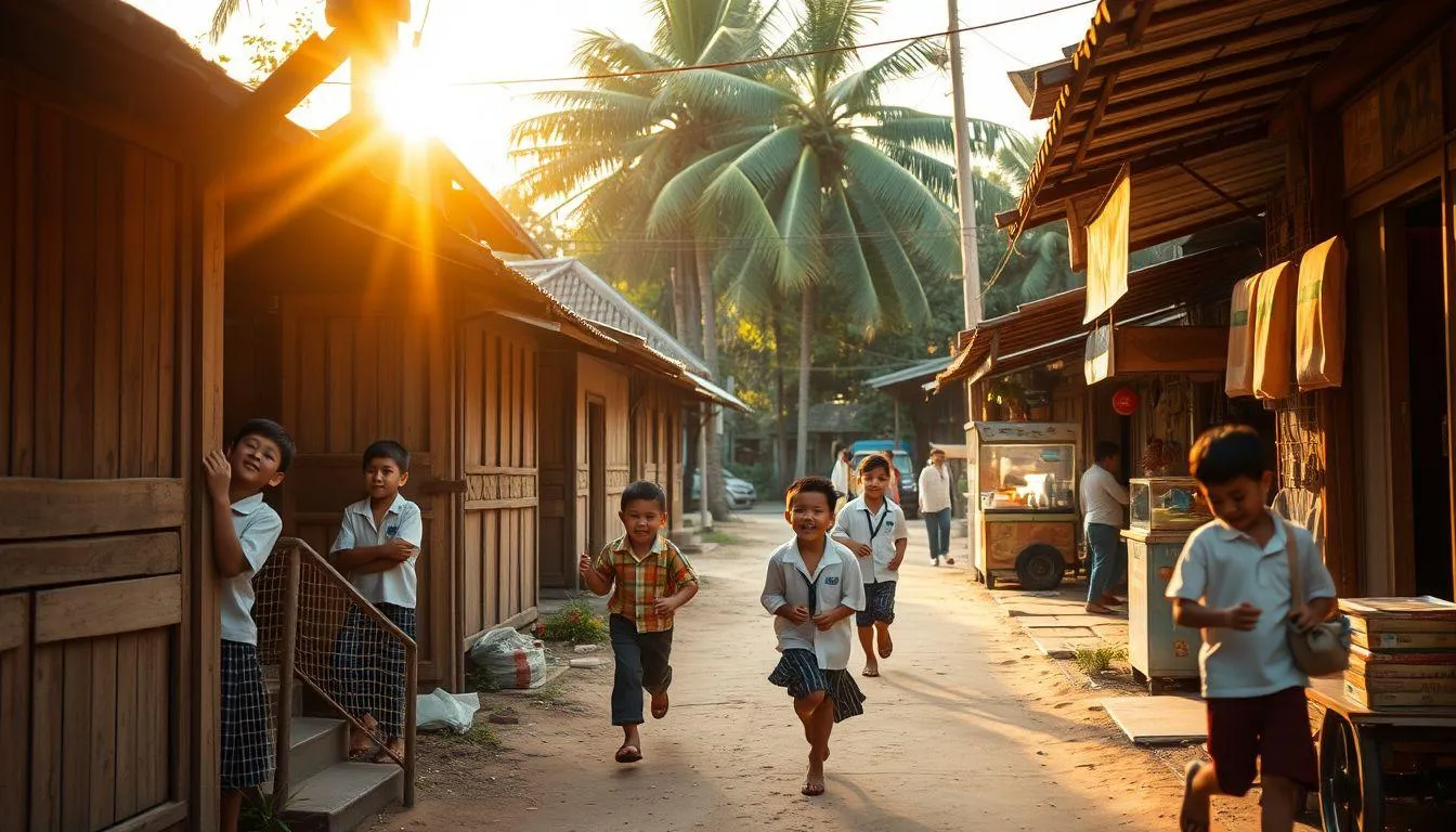 Contoh Caption IG Masa Kecil dalam Berbagai Tema (c) Ilustrasi AI