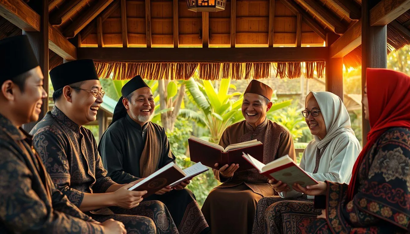 Jenis-Jenis Caption IG Pantun 2 Baris Populer (c) Ilustrasi AI