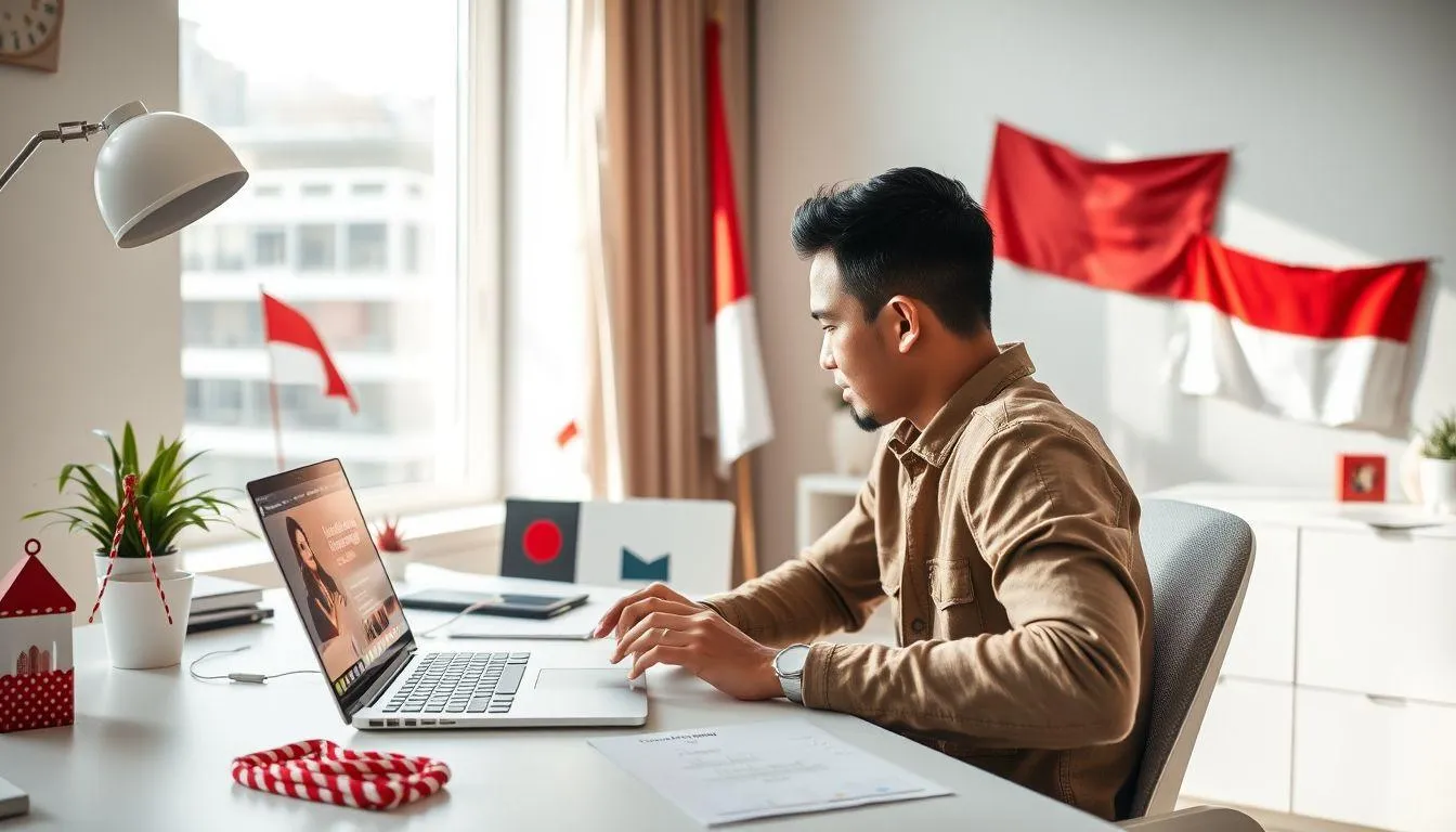 Tips Membuat Caption IG 17 Agustus yang Menarik (c) Ilustrasi AI