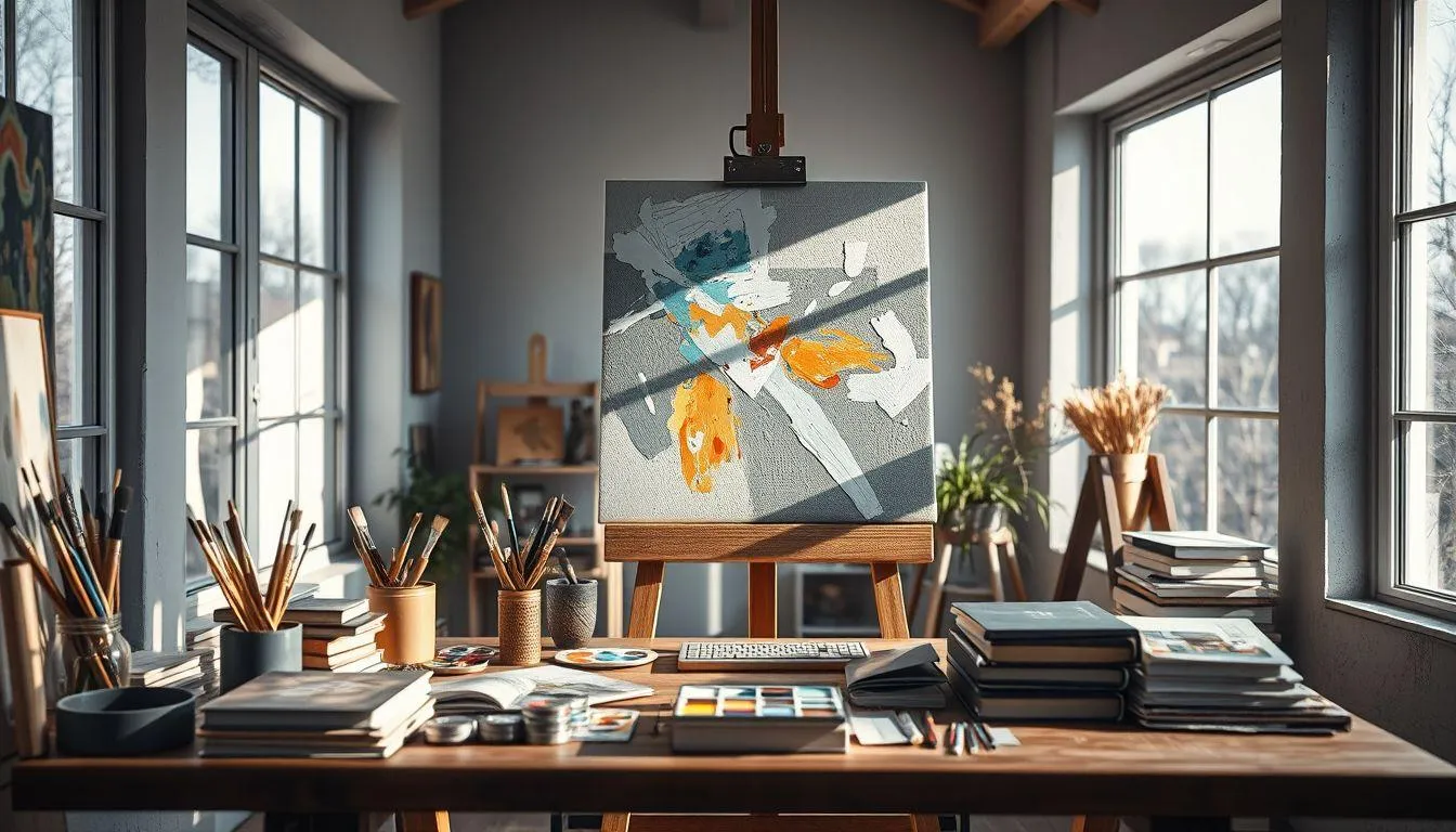 Caption Art Quotes dari Seniman Terkenal (c) Ilustrasi AI