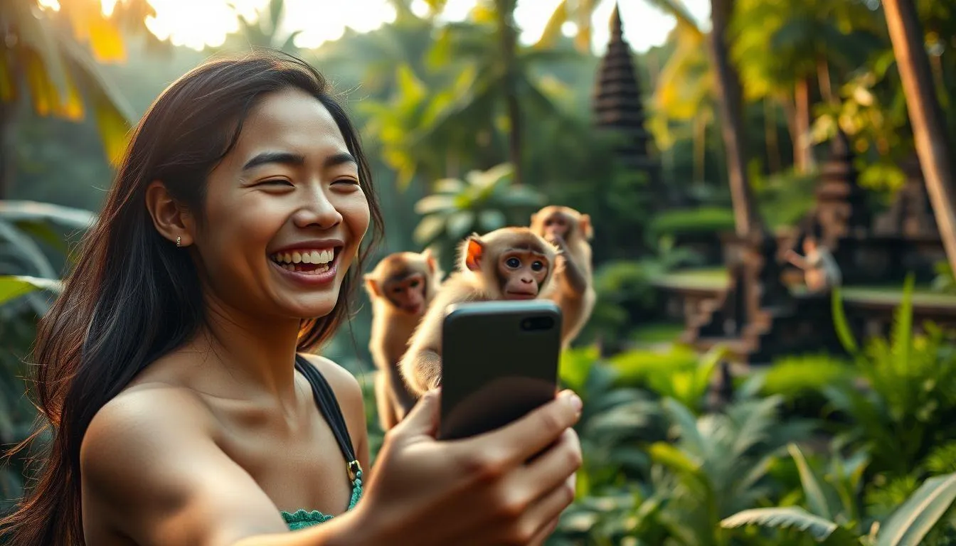 Caption IG Lucu dan Kreatif Tentang Bali (c) Ilustrasi AI