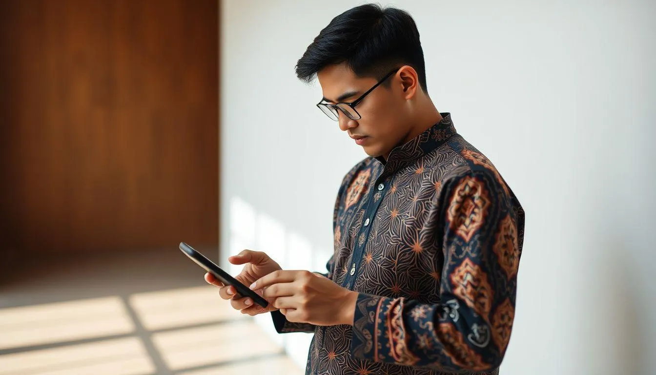 Tips Membuat Caption IG Tentang Batik yang Menarik (c) Ilustrasi AI