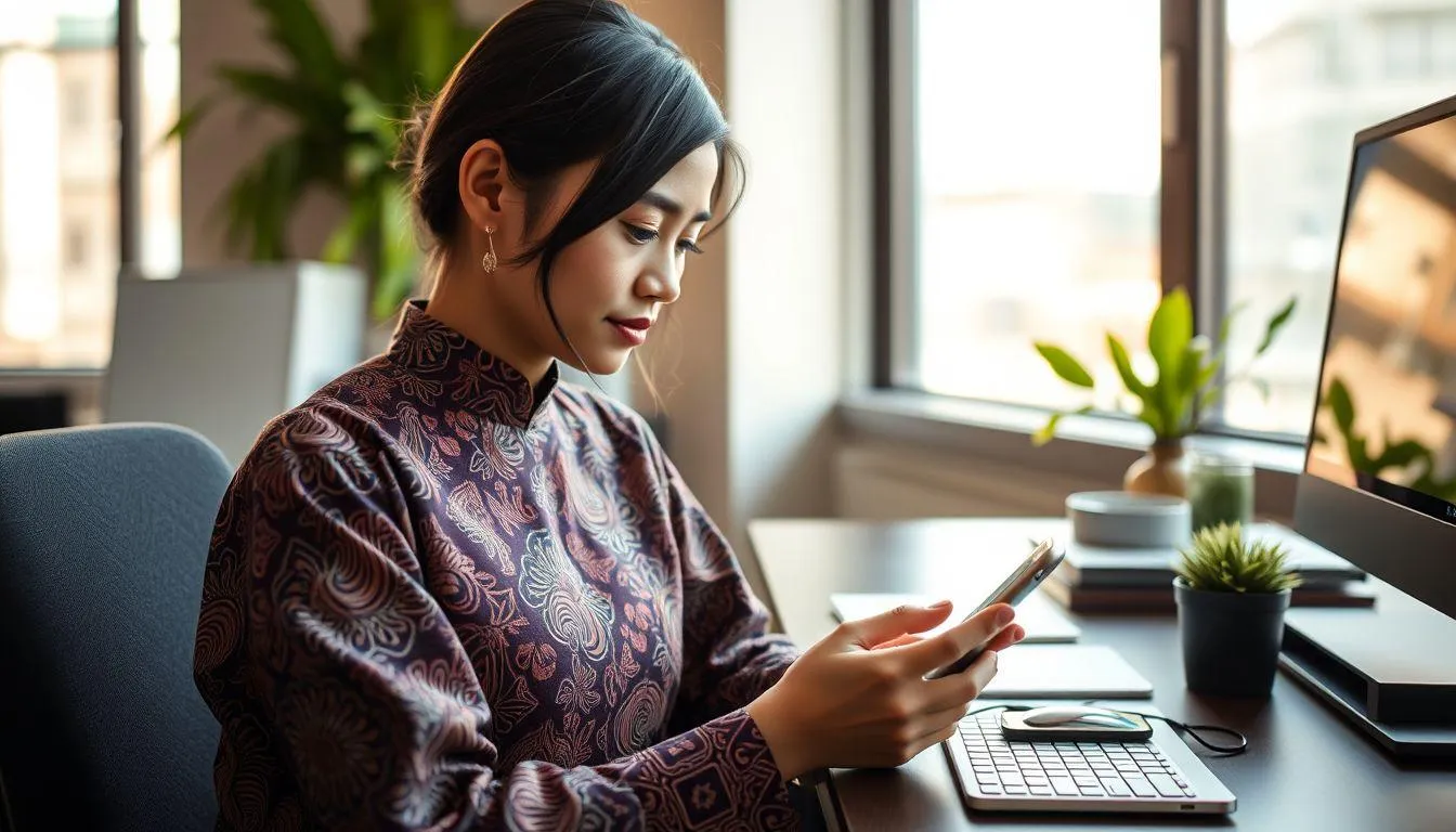 Manfaat Menggunakan Caption IG Tentang Batik (c) Ilustrasi AI