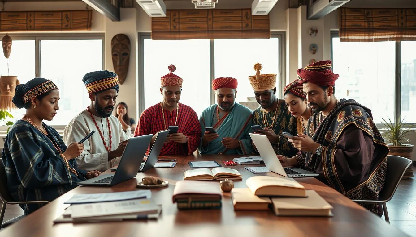 Tips Membuat Caption IG Tentang Budaya yang Menarik (c) Ilustrasi AI