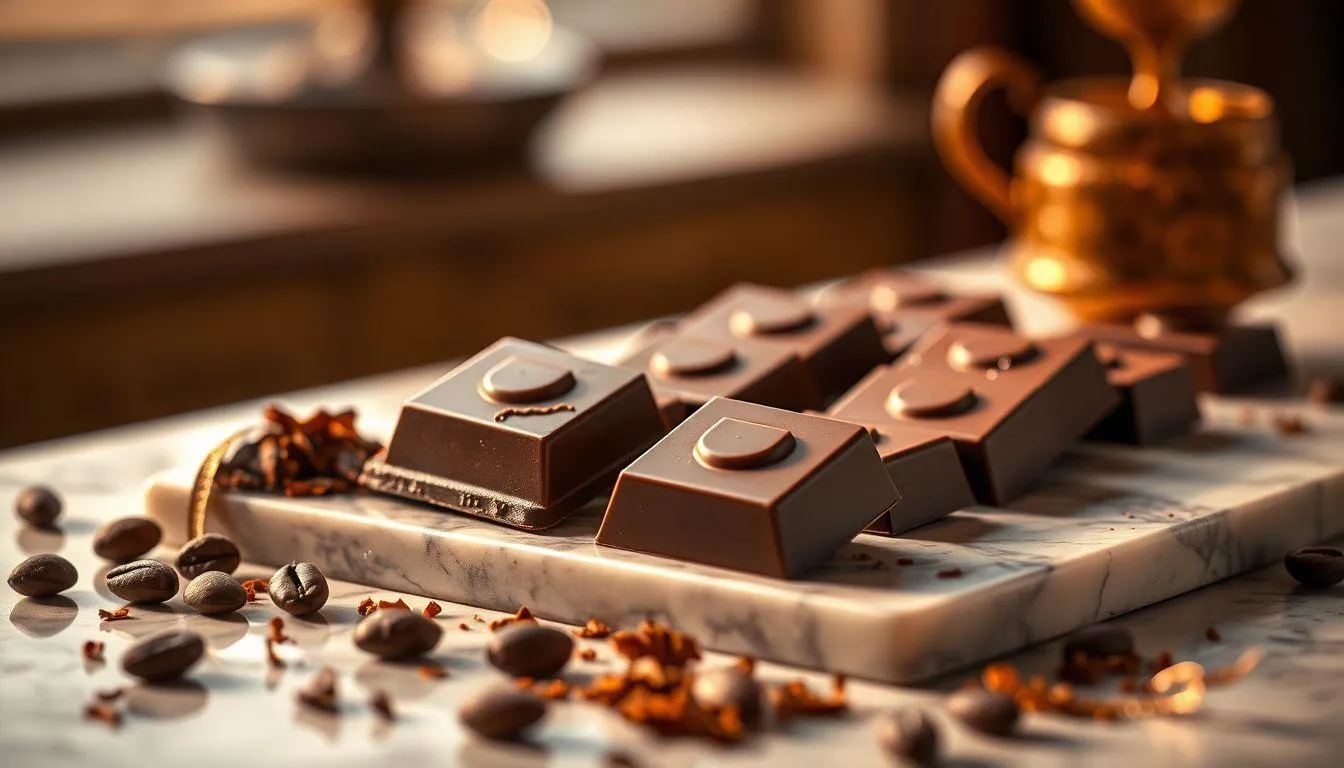 Tips Membuat Caption IG Tentang Coklat yang Menarik (c) Ilustrasi AI