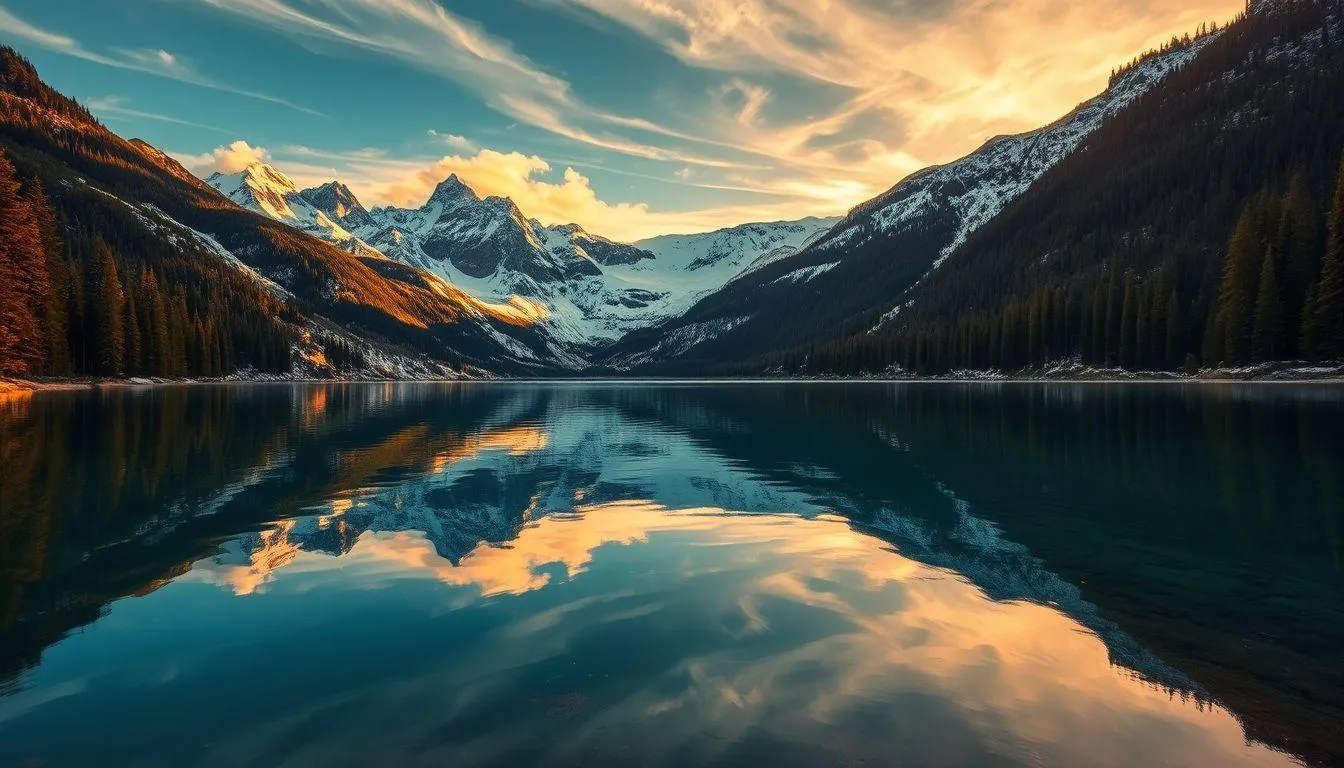 Caption Danau Inspiratif dan Filosofis (c) Ilustrasi AI