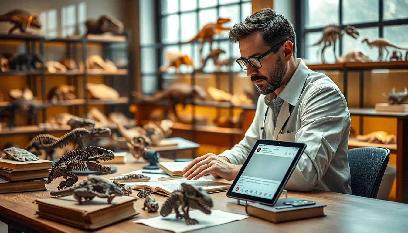 Tips Membuat Caption IG Tentang Dinosaurus yang Menarik (c) Ilustrasi AI