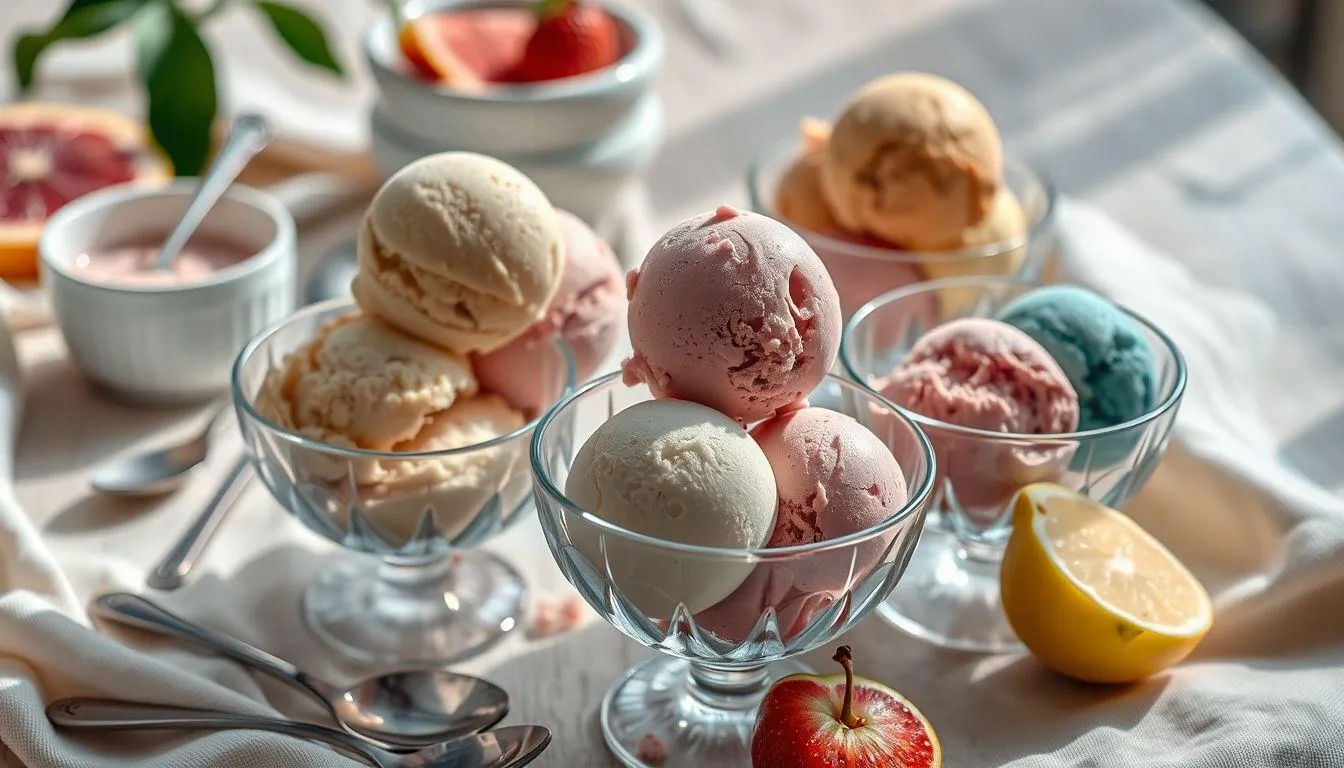 Jenis-Jenis Caption IG Tentang Es Krim (c) Ilustrasi AI