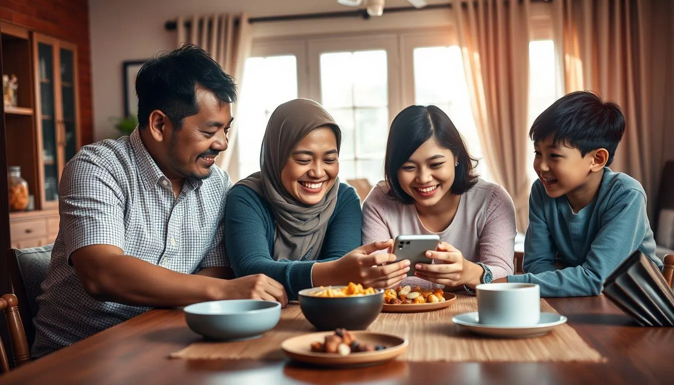 Tips Membuat Caption IG Tentang Family yang Menarik (c) Ilustrasi AI