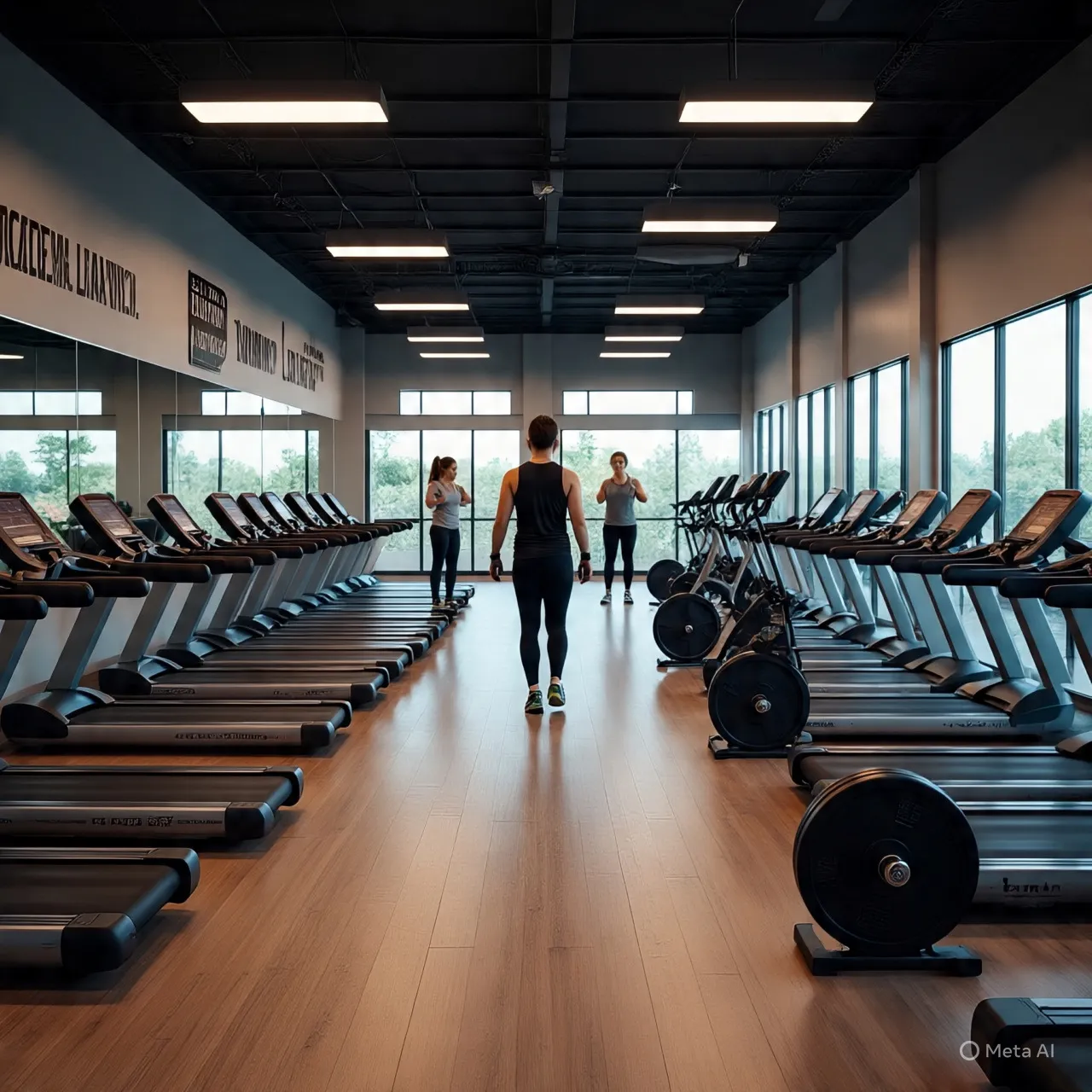 Tips Membuat Caption IG Gym yang Menarik (c) Ilustrasi AI