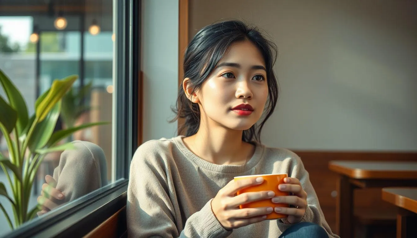 Contoh Caption IG Tentang Insecure dalam Bahasa Indonesia (c) Ilustrasi AI