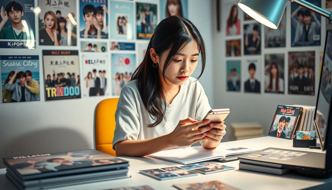 Tips Membuat Caption IG Kpop yang Engaging (c) Ilustrasi AI