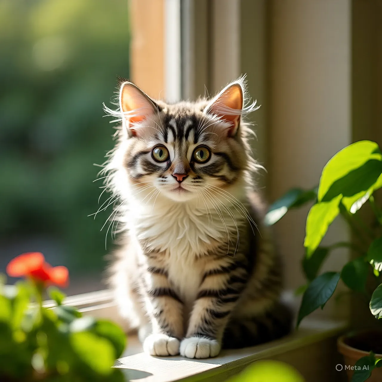 Tips Membuat Caption Kucing yang Menarik (c) Ilustrasi AI