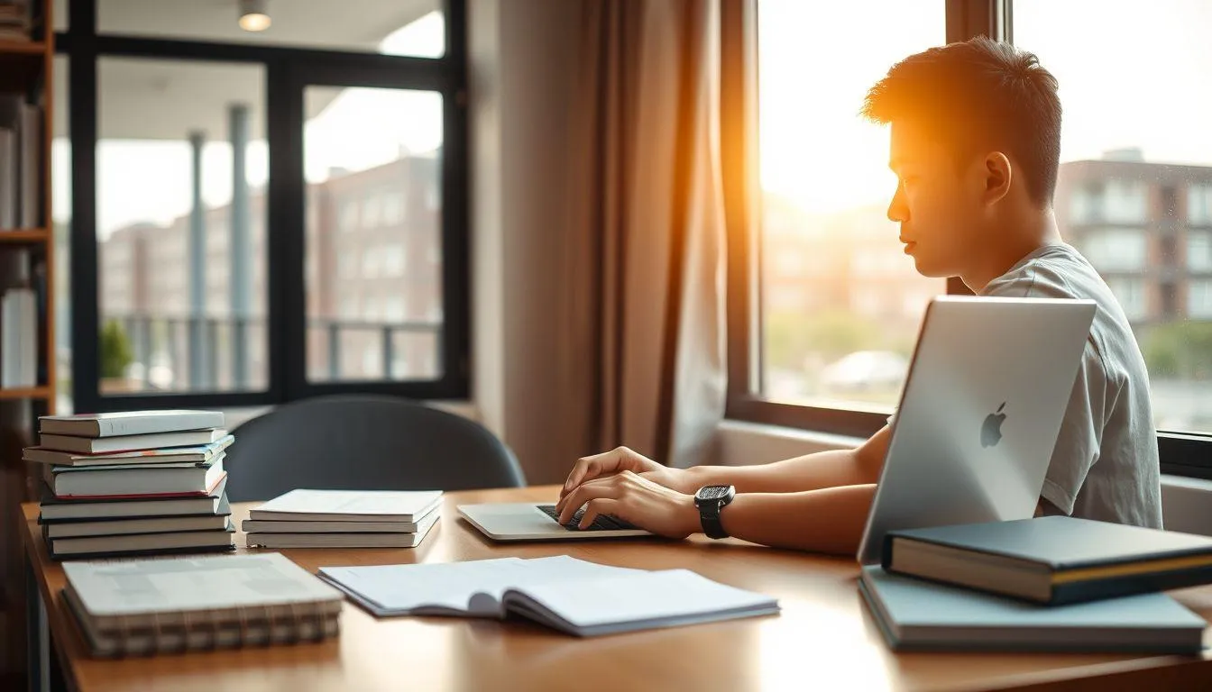 Tips Membuat Caption IG Tentang Kuliah yang Menarik (c) Ilustrasi AI