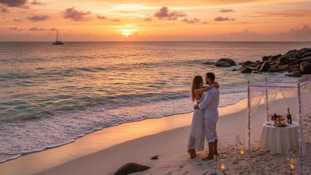 Caption IG Tentang Laut yang Romantis (c) Ilustrasi AI