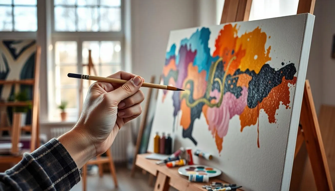 Caption IG Tentang Lukisan dalam Bahasa Inggris (c) Ilustrasi AI