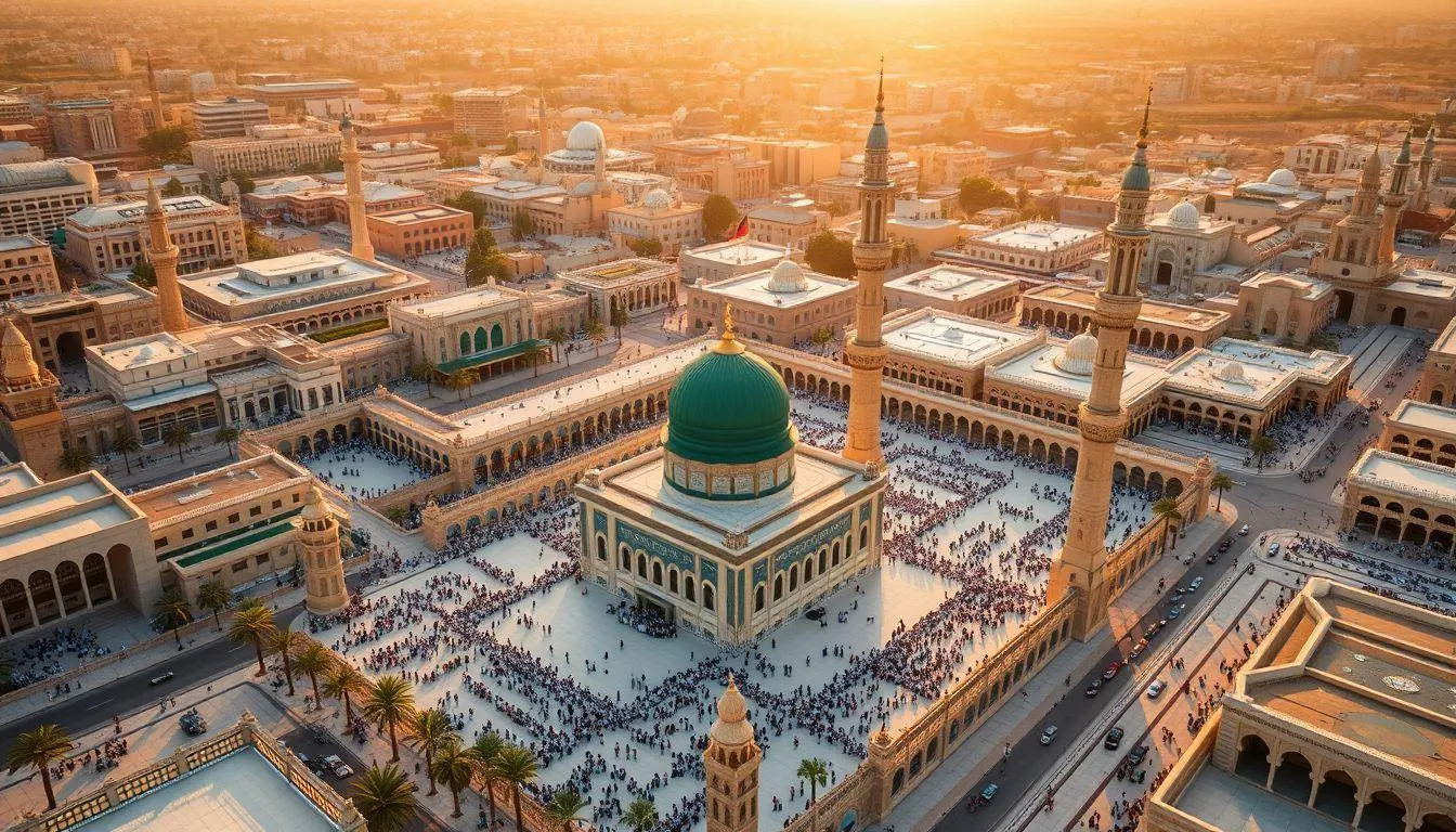 Caption IG Tentang Madinah dalam Bahasa Inggris (c) Ilustrasi AI