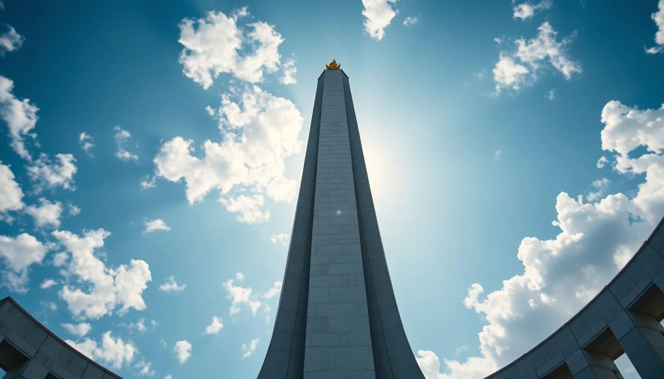 Tips Membuat Caption IG Tentang Monas yang Menarik (c) Ilustrasi AI