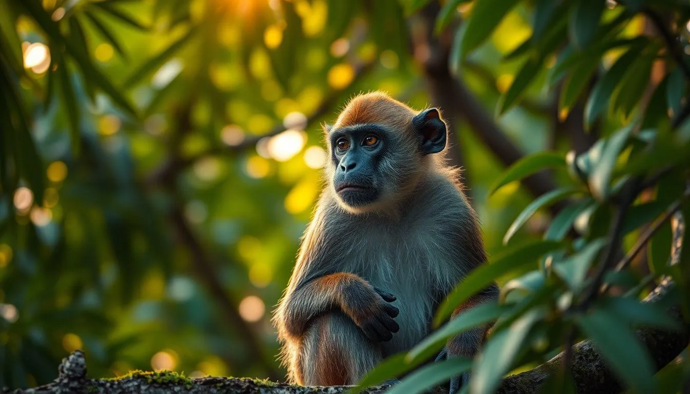 Caption Monyet Inspiratif dan Motivasi (c) Ilustrasi AI