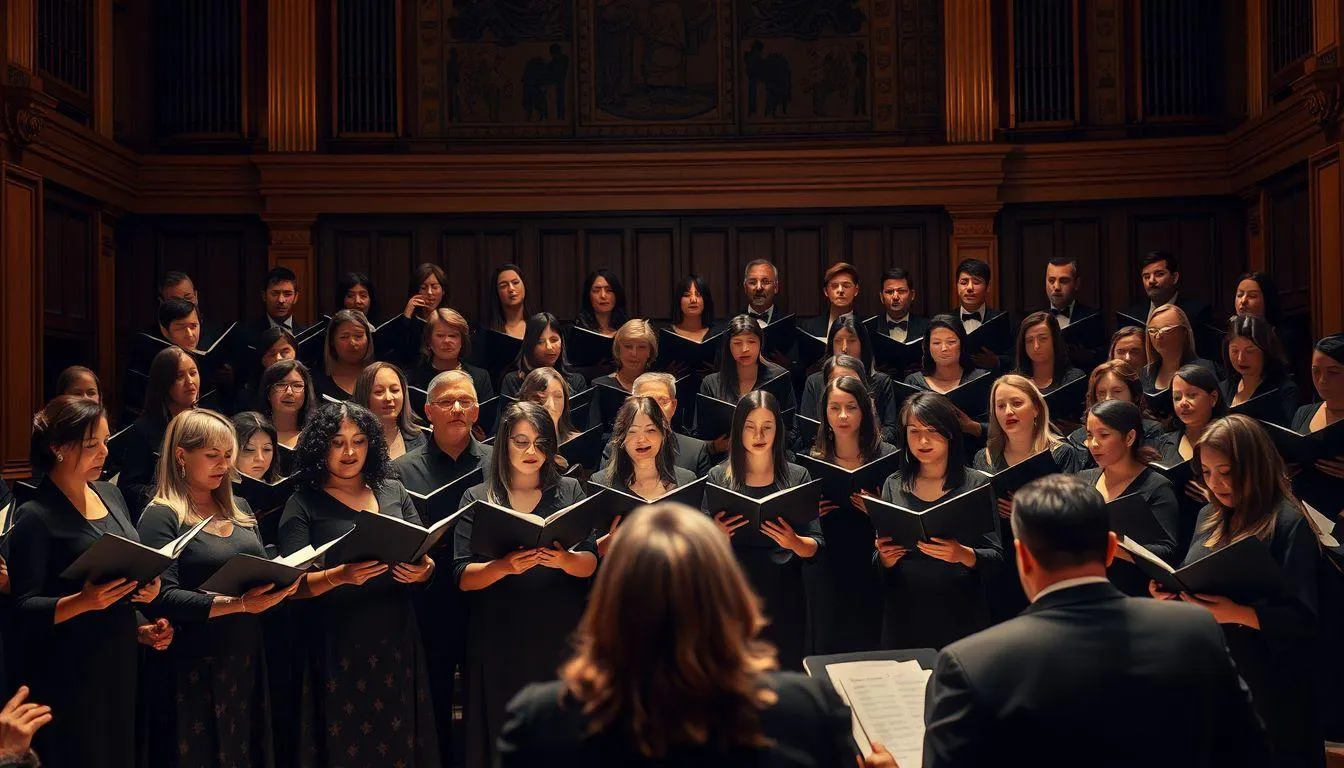 Pengertian dan Makna Caption IG Tentang Paduan Suara (c) Ilustrasi AI