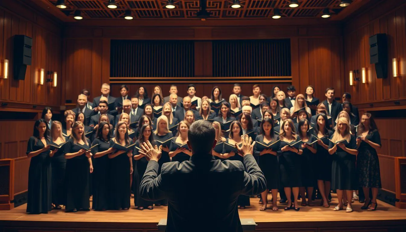 Tips Menulis Caption IG Paduan Suara yang Menarik (c) Ilustrasi AI