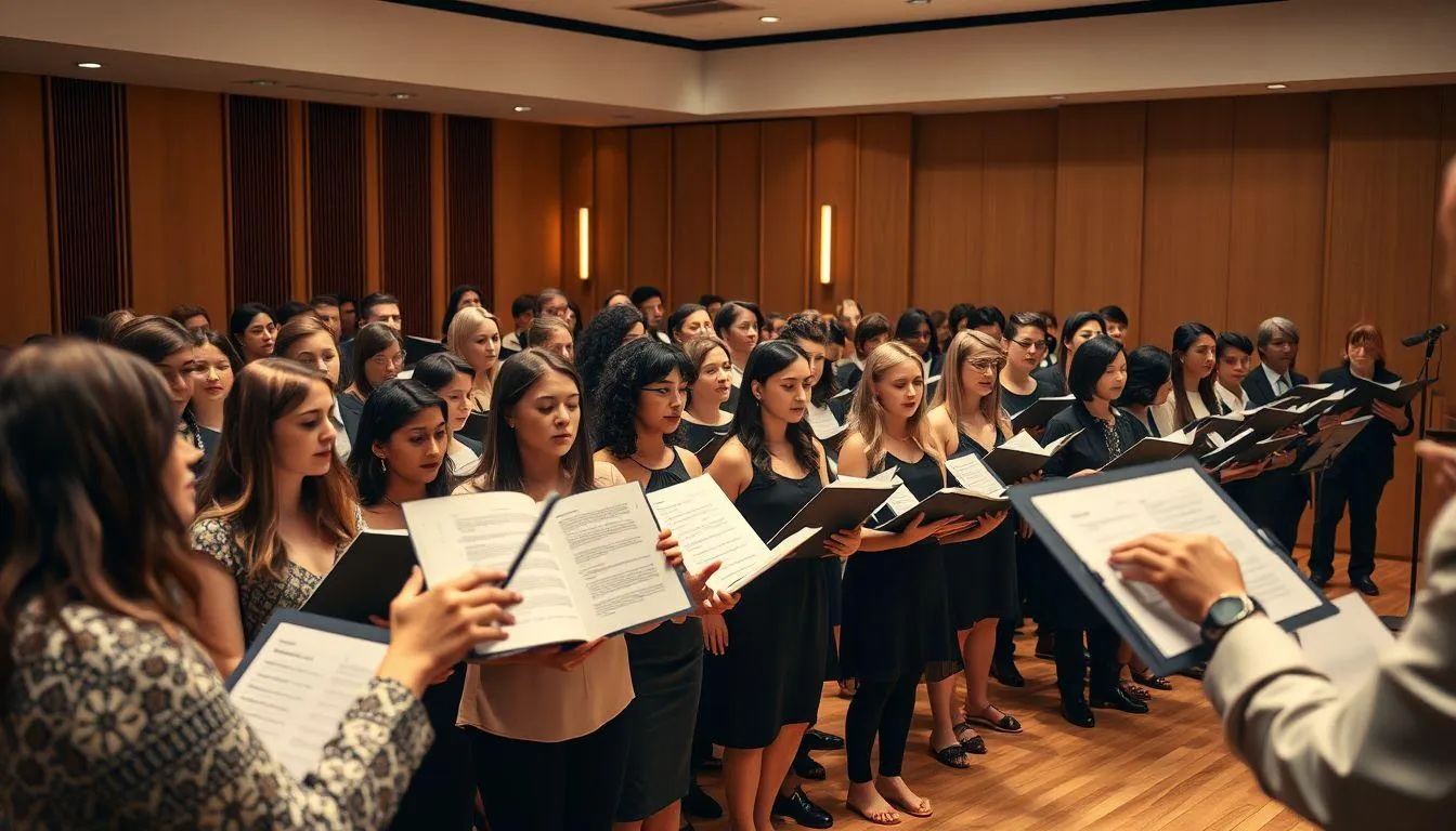 Menggunakan Quotes dan Kata Bijak dalam Caption Paduan Suara (c) Ilustrasi AI