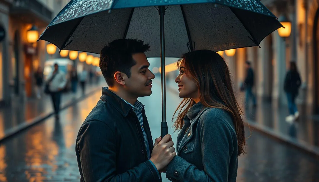 Inspirasi Caption IG Tentang Payung dalam Berbagai Situasi (c) Ilustrasi AI