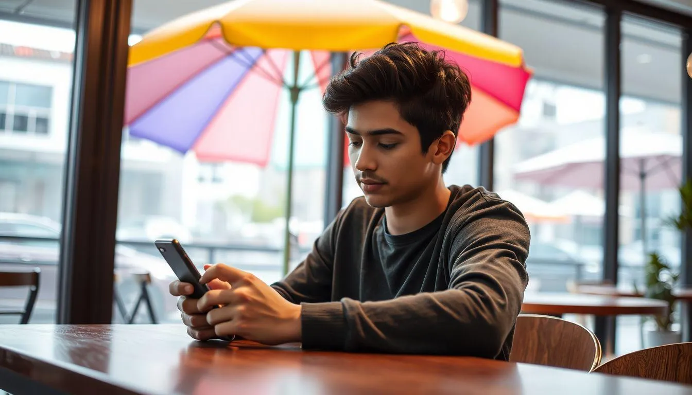 Tren Caption IG Tentang Payung di Media Sosial (c) Ilustrasi AI