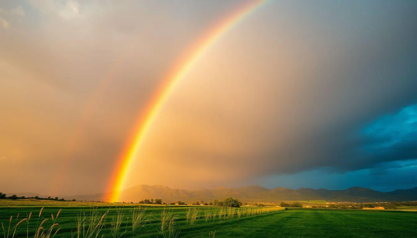 Caption Pelangi Filosofis dan Bijak (c) Ilustrasi AI