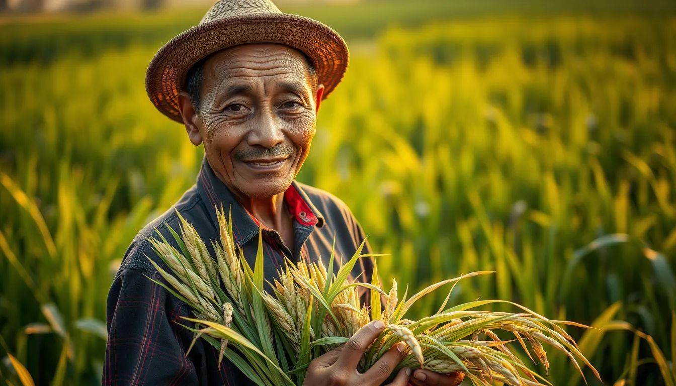 Jenis-Jenis Caption IG Tentang Pertanian (c) Ilustrasi AI