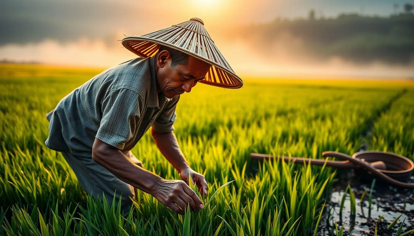 Contoh Caption IG Tentang Pertanian yang Efektif (c) Ilustrasi AI