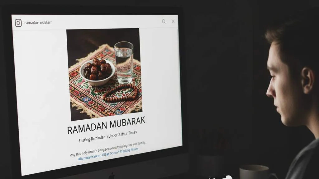 Manfaat Menggunakan Caption IG Tentang Puasa (c) Ilustrasi AI