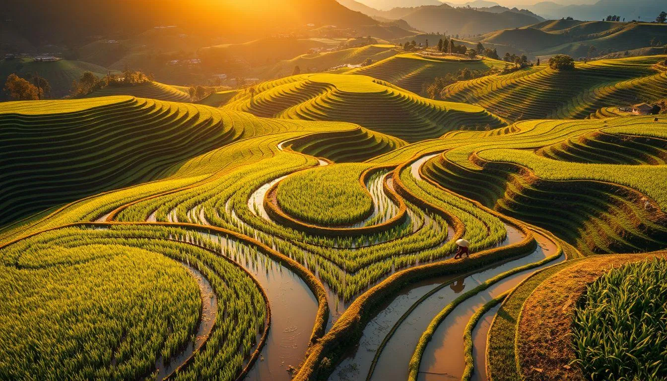 Manfaat Menggunakan Caption IG Tentang Sawah (c) Ilustrasi AI