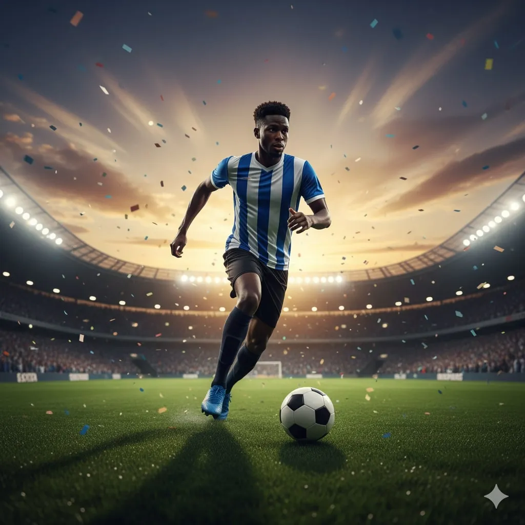 Caption Tentang Kerjasama Tim dan Sportivitas (c) Ilustrasi AI