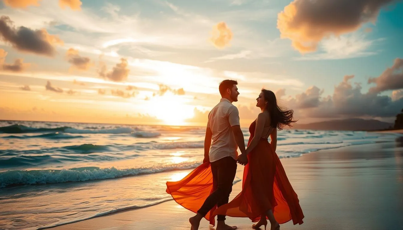 Jenis-Jenis Caption Instagram Kata-Kata Pantai Keren (c) Ilustrasi AI