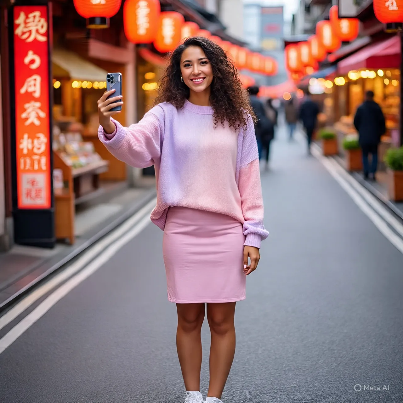 Jenis-Jenis Caption Instagram untuk Kyoto (c) Ilustrasi AI
