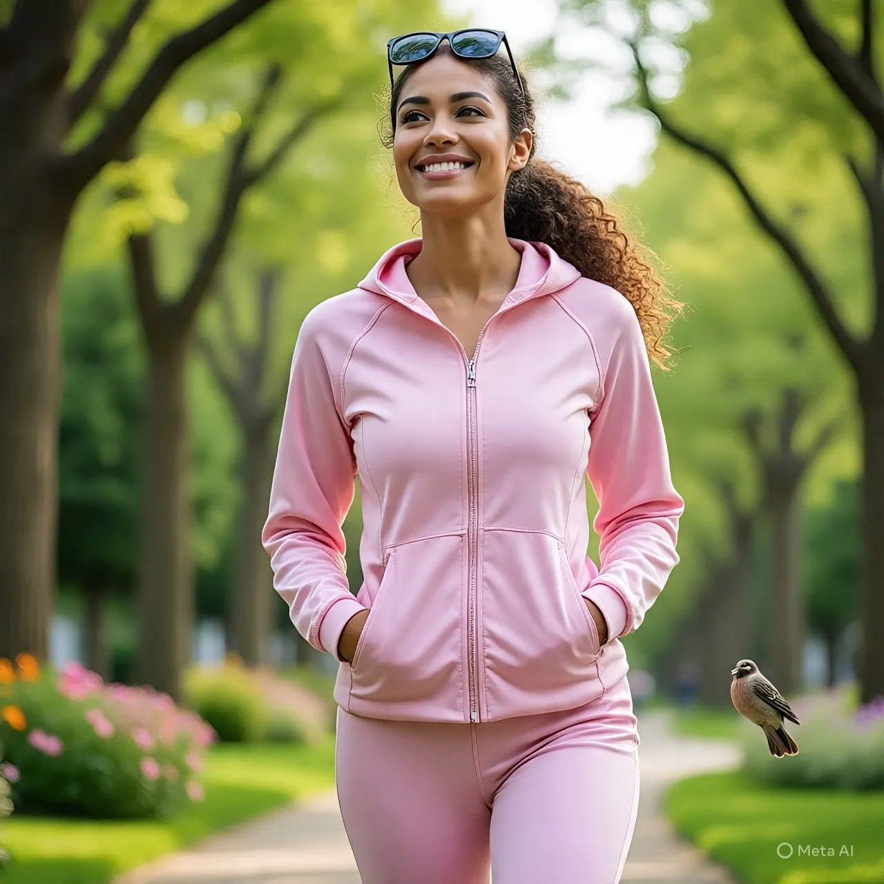 Jenis-Jenis Caption Jalan Pagi Lucu (c) Ilustrasi AI