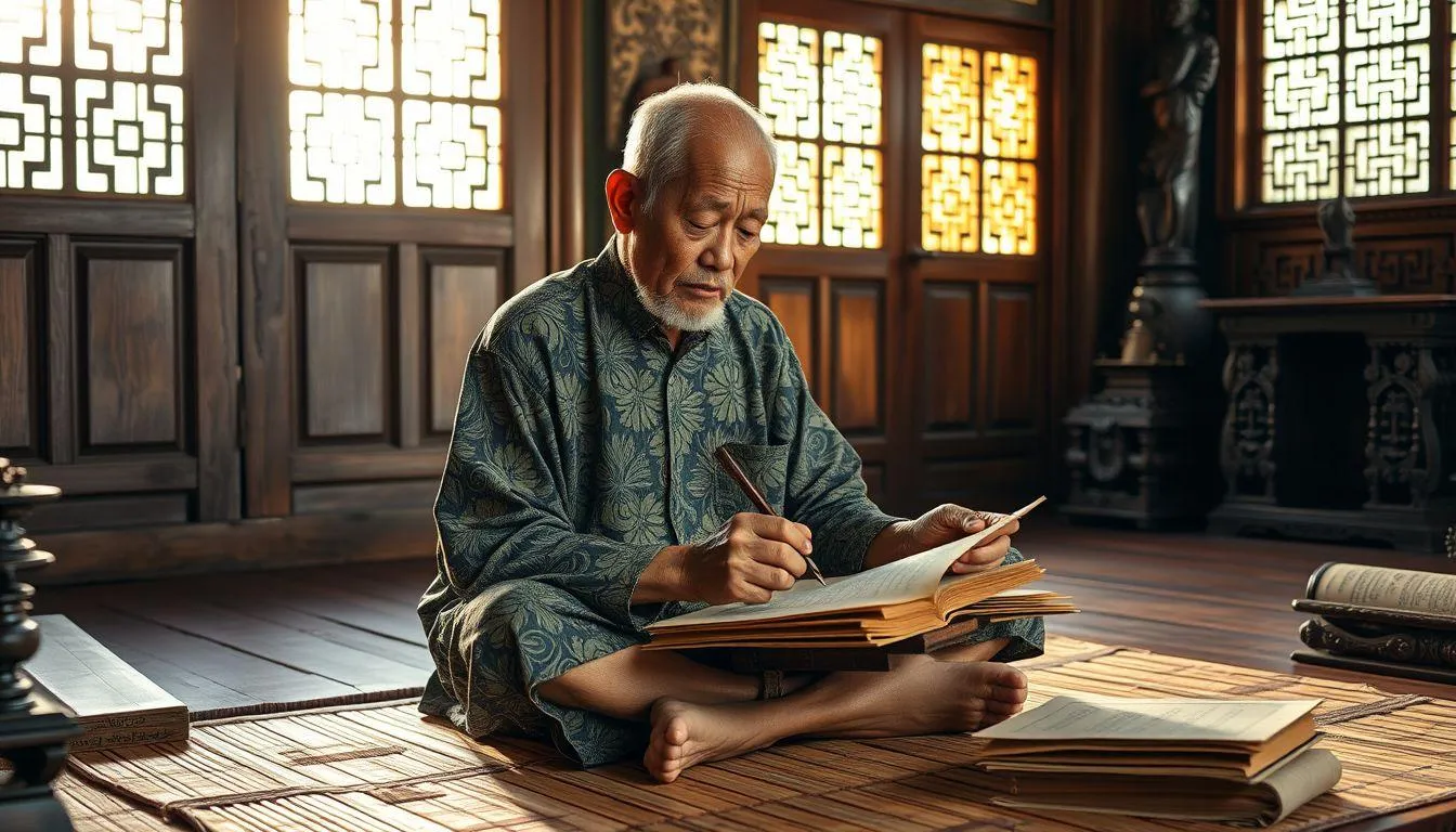 Jenis-Jenis Caption Jawa Berdasarkan Tema (c) Ilustrasi AI